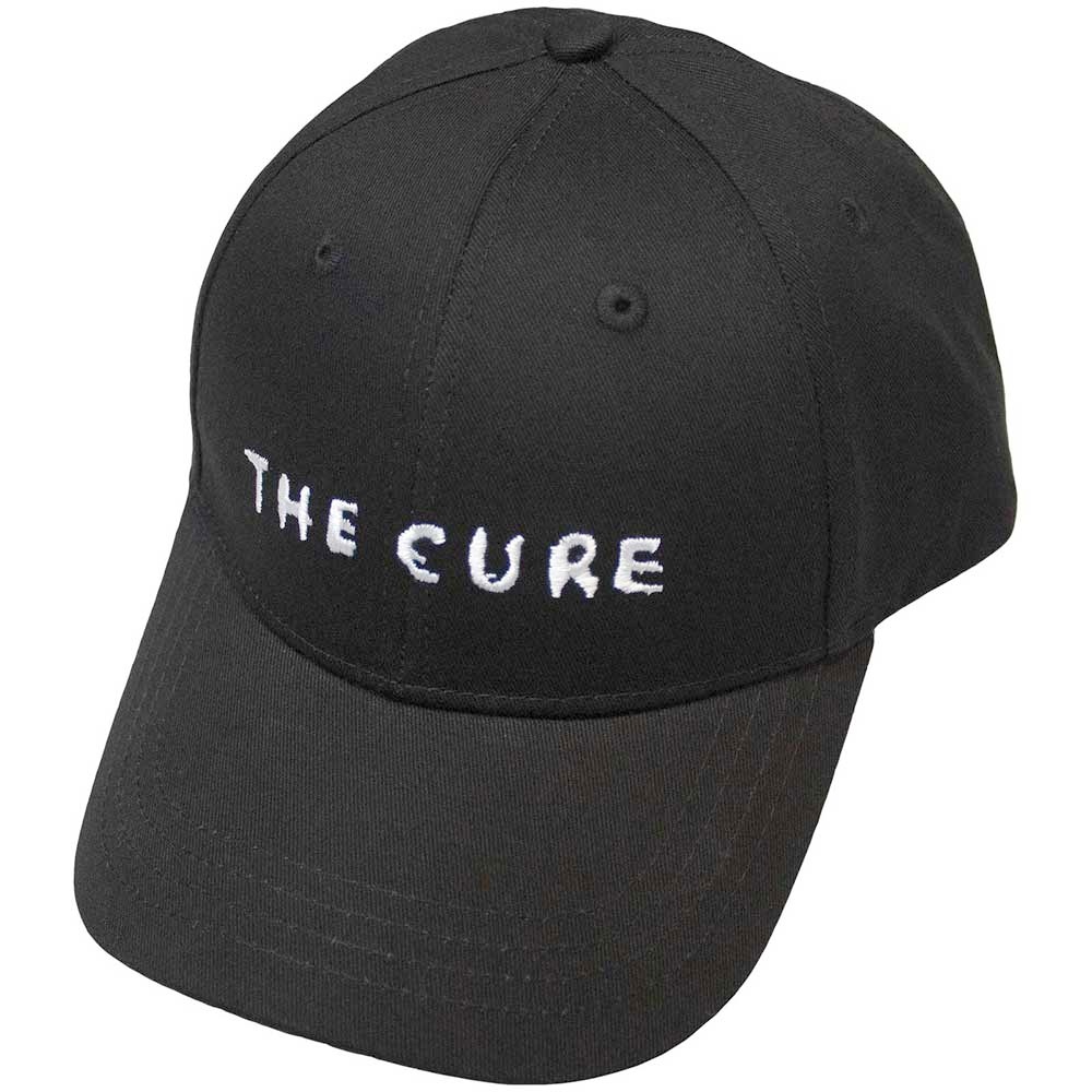 The Cure - Text Logo Hysteresenkappe - Schwarz
